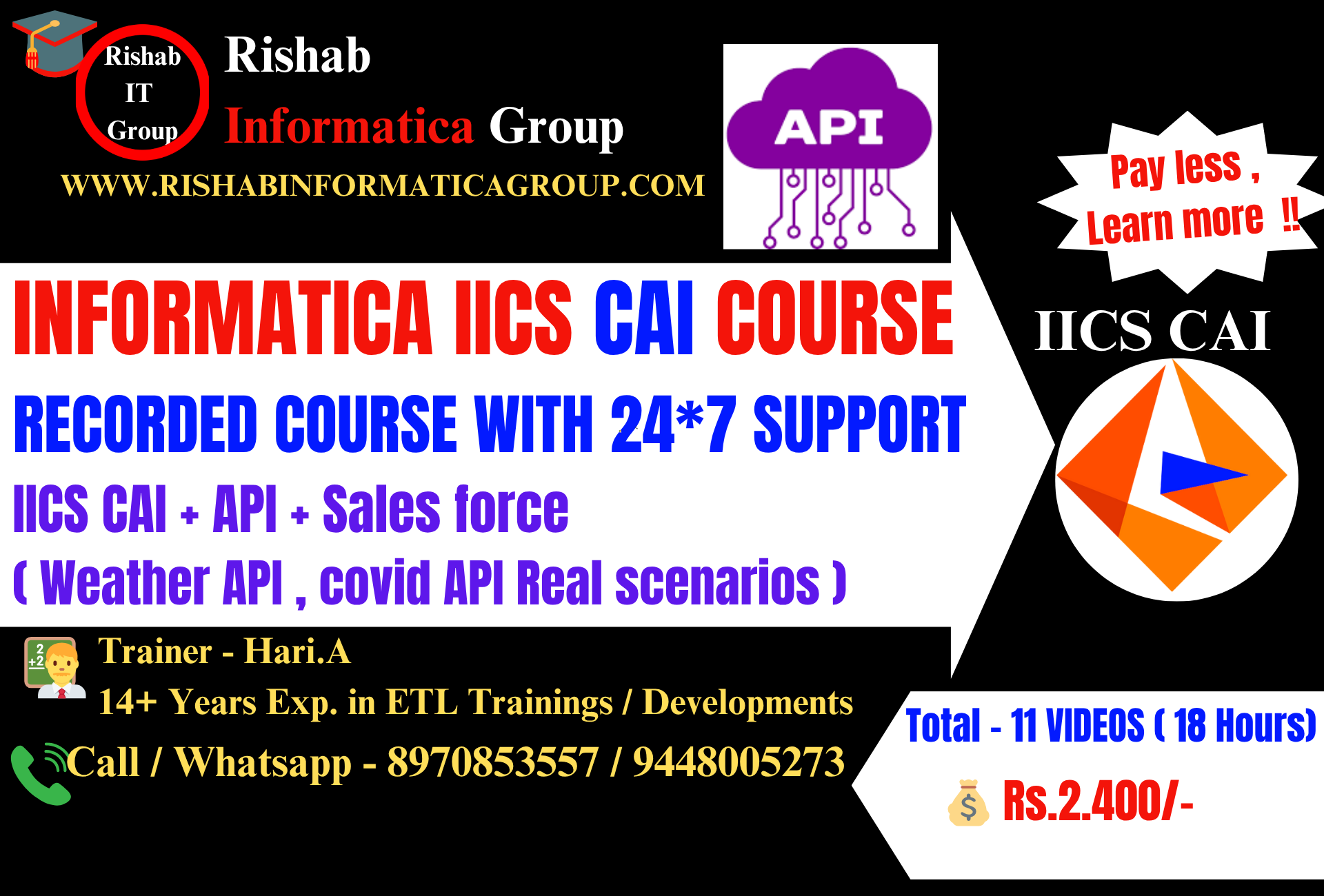 Informatica IICS CAI Training